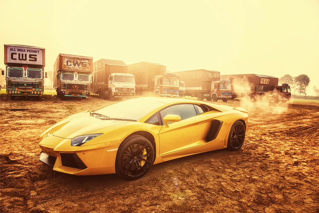 Lamborghini in India — photograph 1 by bernd kammerer