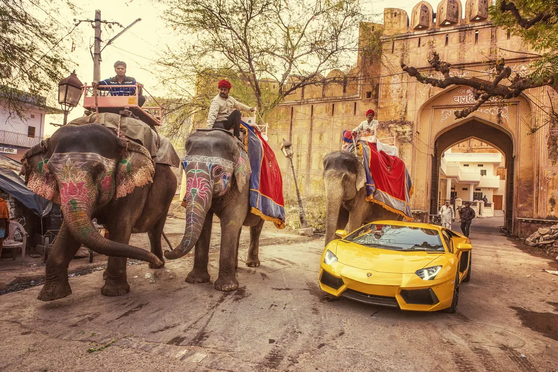 Lamborghini in India — photograph 6 by bernd kammerer